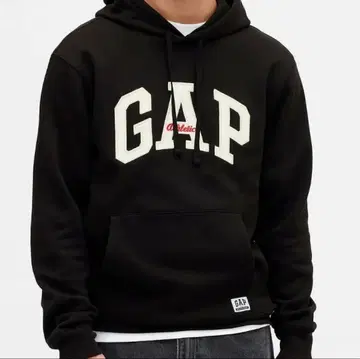 GAP 릴랙스핏 로고 후드티 블랙 컬러 L 사이즈 미사용 새상품