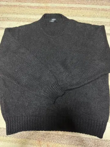 REPRESENT 리 블랙 모헤어 니트