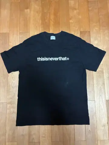 thisisneverthat 로고 T셔츠 블랙