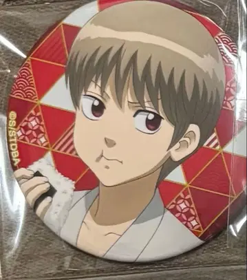 은혼 오키타 소고 2종 세트 캐릭터 배지 스티커