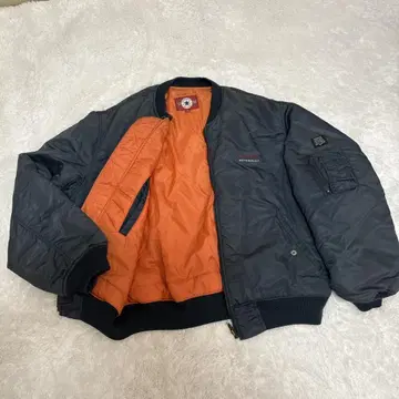 CONVERSE MA-1 자켓 2L 네이비/오렌