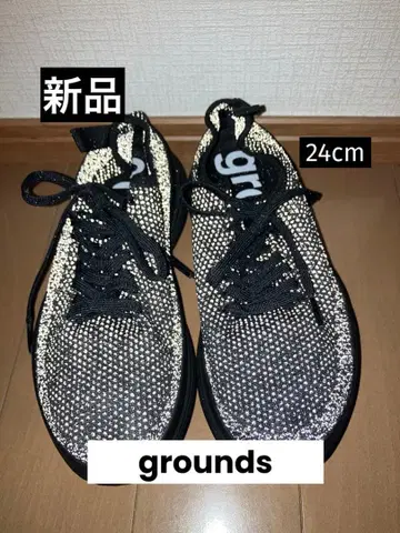 새상품 grounds 인터스텔라 블랙 grounds 스니커즈