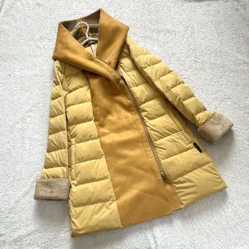 요소오 페이크 무스탕 다운 코트 3