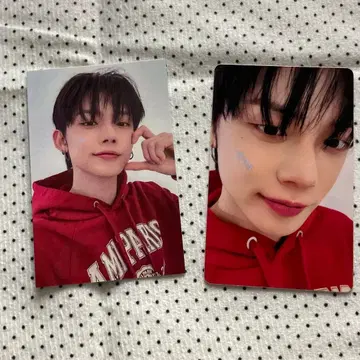 TXT FANLIVE MOAZONE 팬미팅 FC 트레이딩 카드 연준 2장