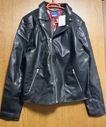 도쿄 디즈니 리조트 미키 인조 가죽 자켓