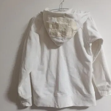 THE NORTH FACE 화이트 후드 부착 후드티 M