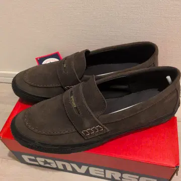 CONVERSE 브라운 로퍼 26cm