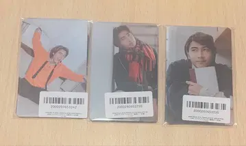 쇼지 코헤이 팬미팅 팬미 트레이딩 카드 3종 세트