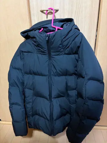 UNIQLO 심리스 다운 후드티 MENS L 사이즈