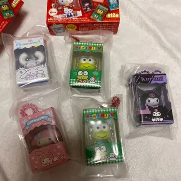 익명 배송 산리오 초코 박스 5개 쿠로미 마이멜로디 시나몬 케로피