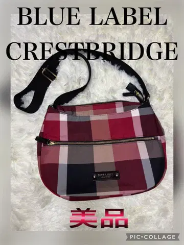 블루 레이블 크레스트브릿지 숄더백