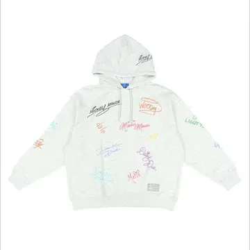 디즈니 캐릭터 사인 후드티