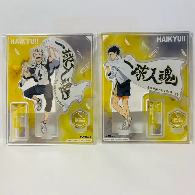 하이큐 팝업 보쿠토 아카아시 현수막 아크릴 스탠드 디오라마