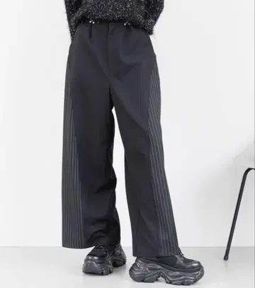 PAGEBOY 허리 후크 절개 팬츠 프리 사이즈