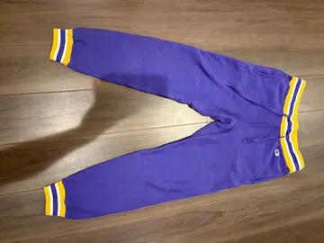 Champion 퍼플 스웨트 팬츠