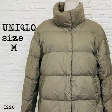 UNIQLO 유니클로 울트라 라이트 다운 카키 M 1220