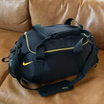 90s 00s 나이키 보스턴 백 블랙/옐로우