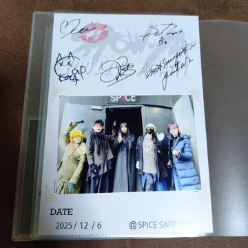 SHOW-YA 사인 카드