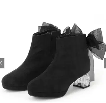 GRL 2way 리본 포함 스웨이드 부츠[zr1324]