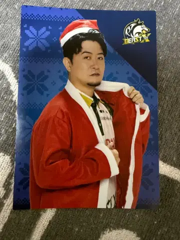 M리그 샵 크리스마스 엽서 시모이시 겐 프로