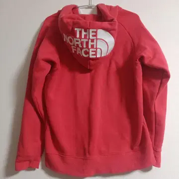 THE NORTH FACE 레드 집업 후드티