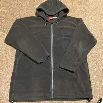 THE NORTH FACE 그레이 플리스 자켓