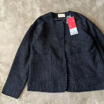 나노 유니버스 노카라 트위드 자켓 라메