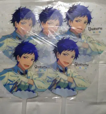 후시미 유즈루 스켈레톤 부채 5개 묶음 판매