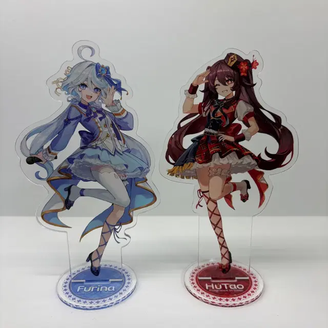 [원신] #비공식# 아이돌 푸리나&호두 아크릴 스탠드