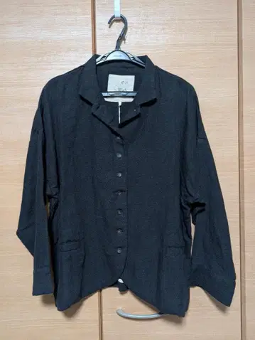 택 포함 새상품 08mab 린넨 테일러드 자켓 블랙