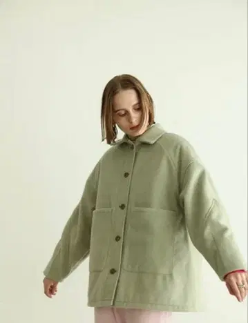 정가 24200엔 새상품 CAVEZA ROSSO 퀼트 라이닝 숏코트