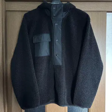 [ 새상품 ] [ 완판템 ] GU 지유 EG 보아 플리스 스냅 후드티