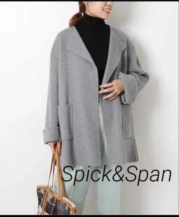 Spick&Span 노카라 리버 코트 36