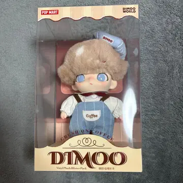 DIMOO Crush on coffee 봉제 인형 POPMART