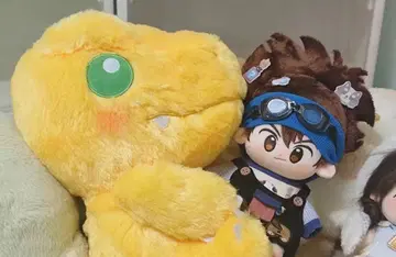 [ 초 레어 ] 옷 갈아입기 봉제 인형 디지털 몬스터 야가미 타이치