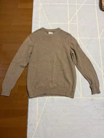 세인트 존스 베이 니트 스웨터 코튼 베이지 US 구제 의류