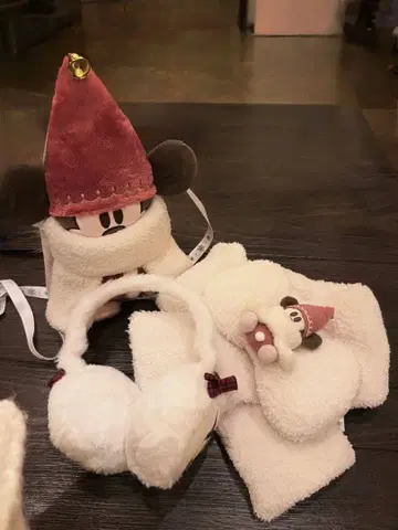 릴린린 2025 이어머프 머플러 숄더 세트