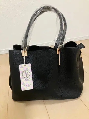 D.KELLY 블랙 토트백 숄더 포함