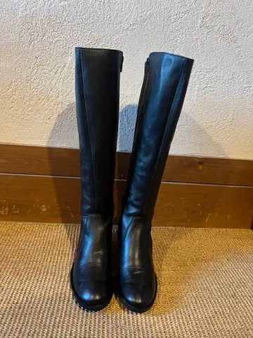 개버딘 KT 스트레치 롱 부츠