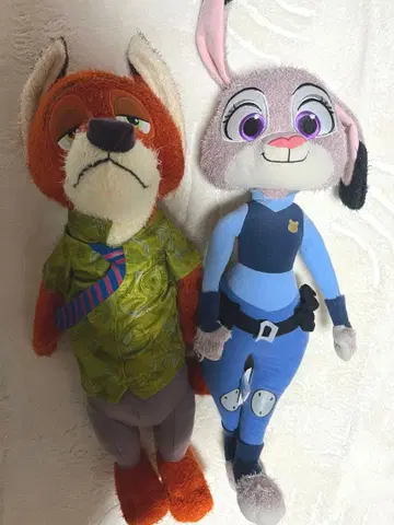 프라이스 주토피아 기가 점보 봉제 인형 세트