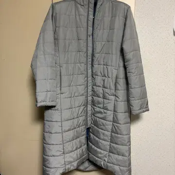 adidas 그레이 롱 코트 L