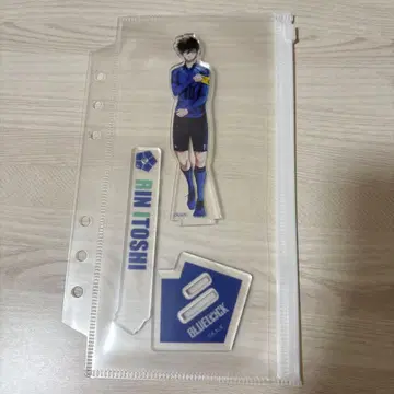 블루 록 블루록 이토시 린 네임 포함 아크릴 스탠드 원작 그림