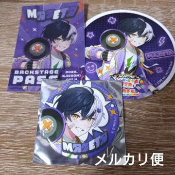 AMPTAK x COLORS 마제타 백스테이지 패스 코스터