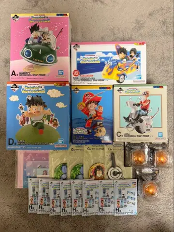 제일복권 드래곤볼 SNAP COLLECTION 2 컴플리트 세트