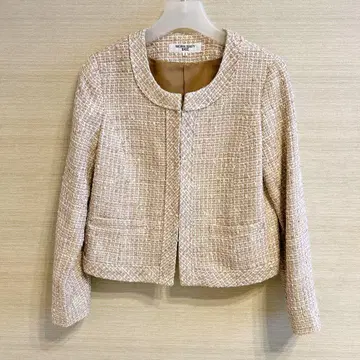 NATURAL BEAUTY BASIC 노카라 자켓 베이지 S