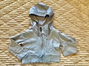 [ 레어 ] 컨버스 피트니스 converse 그레이 크롭 후드티