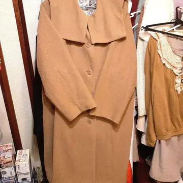 최종 가격 인하 펠리시모 완판 피터 래빗 안감 부착 베이지 롱 코트 LL