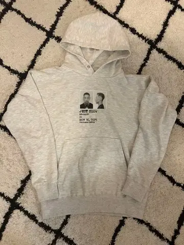IO JUSTSHOW REROADED MUGSHOT HOODIE