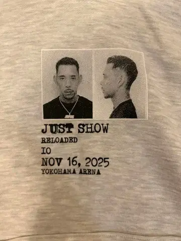 IO JUSTSHOW REROADED MUGSHOT HOODIE