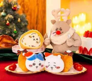 치이카와 봉제 인형 4개 세트